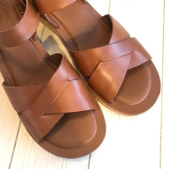 Kork-Ease Myrna wedge leather sandals - Picture 4 of 8